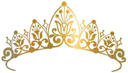 clipart crown feminine