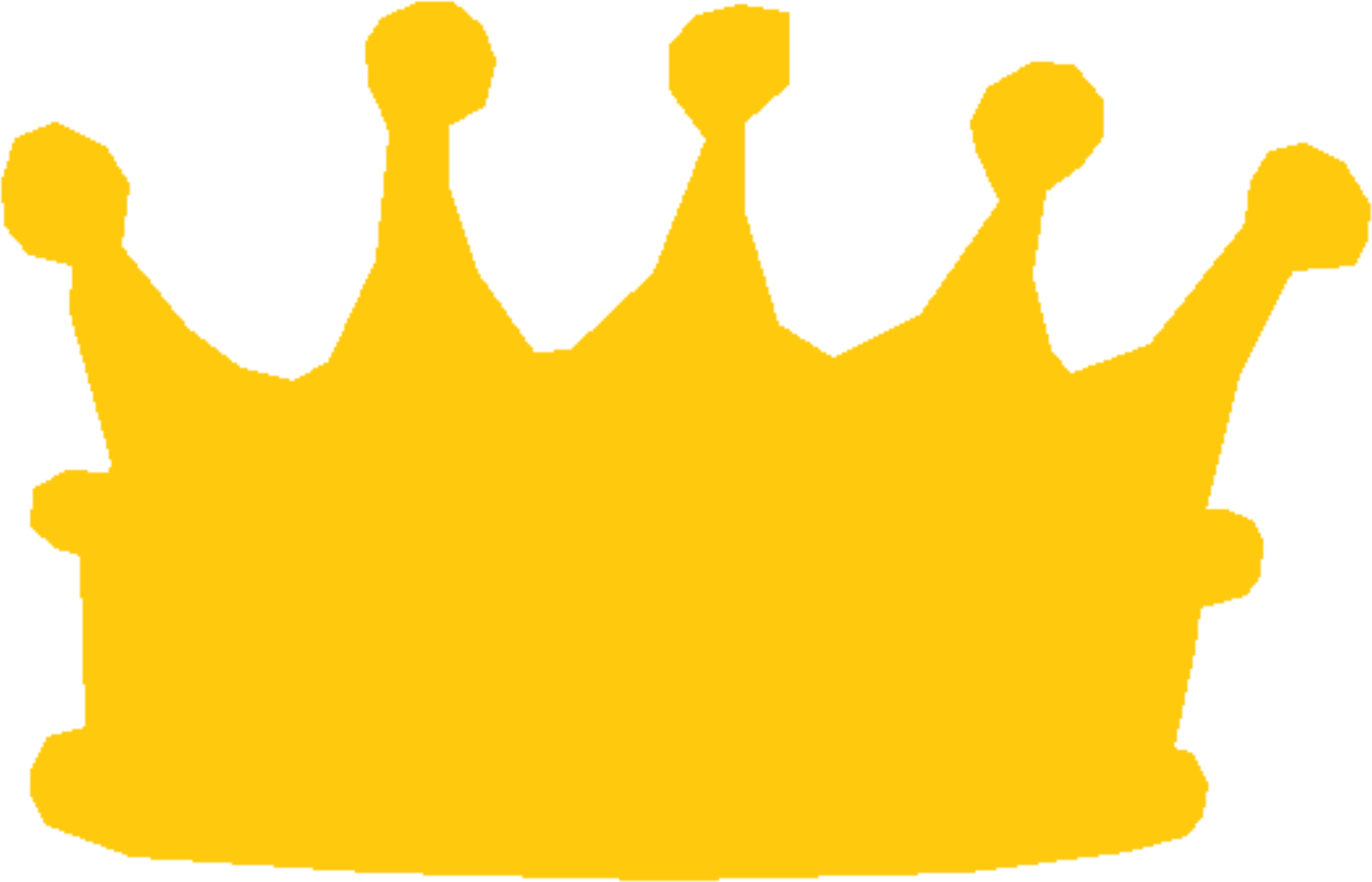 clipart crown fish