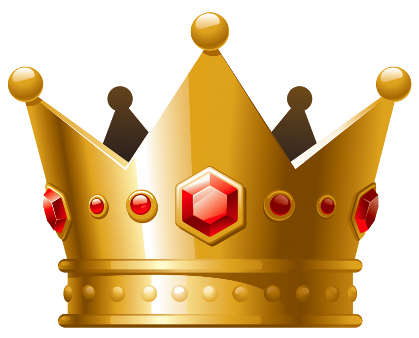 clipart crown golden crown