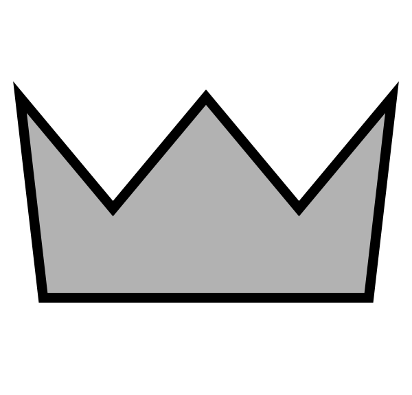 crowns clipart silver
