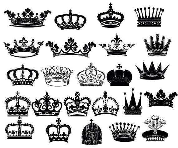 King queen clip art. Clipart crown king's