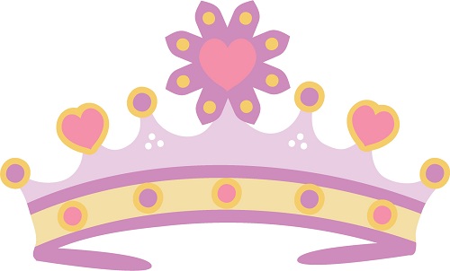 clipart crown lady