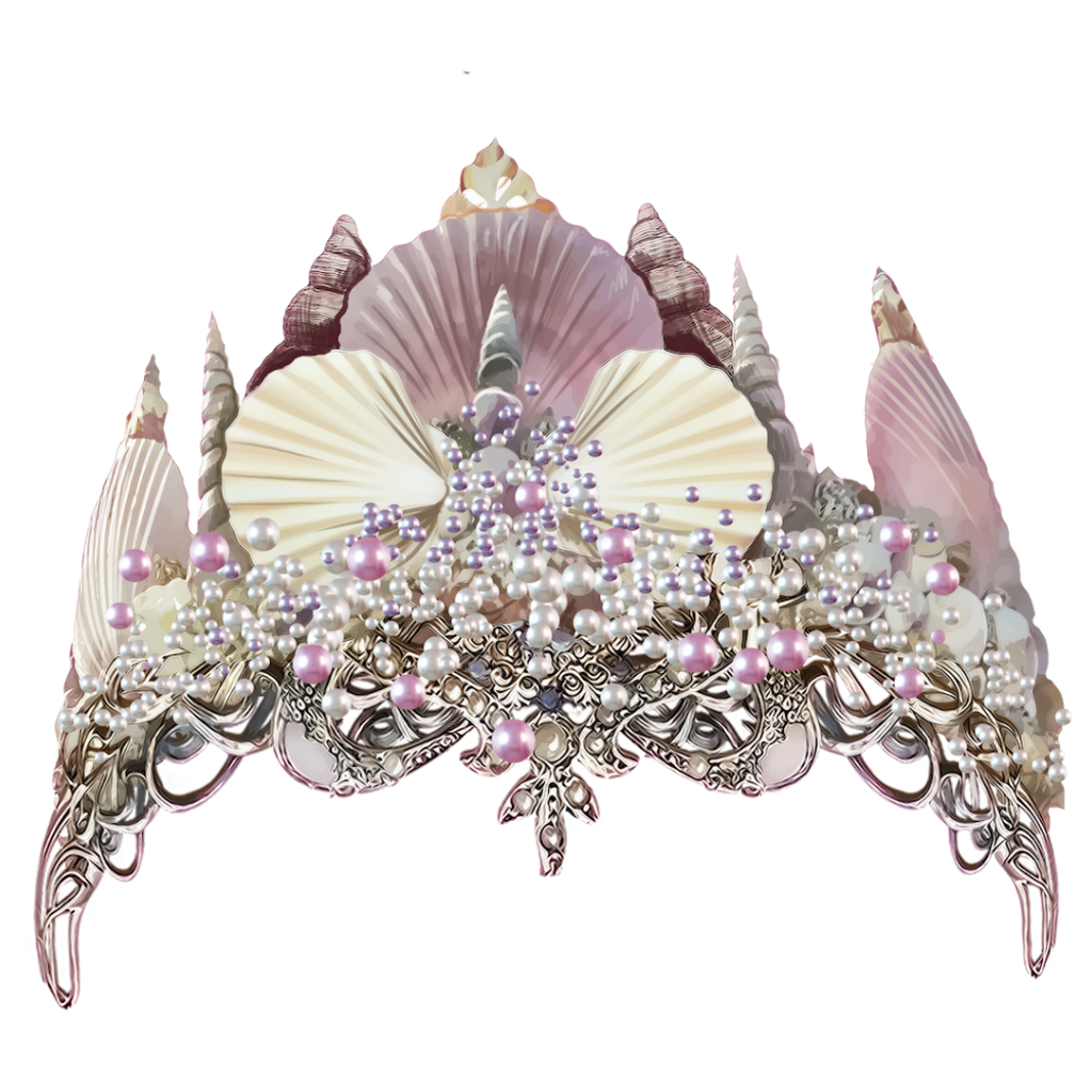 Sticker by purrzxlla . Clipart crown mermaid