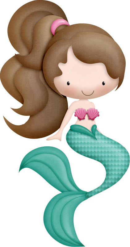 Mermaid clipart baby shower.  ocean safari c