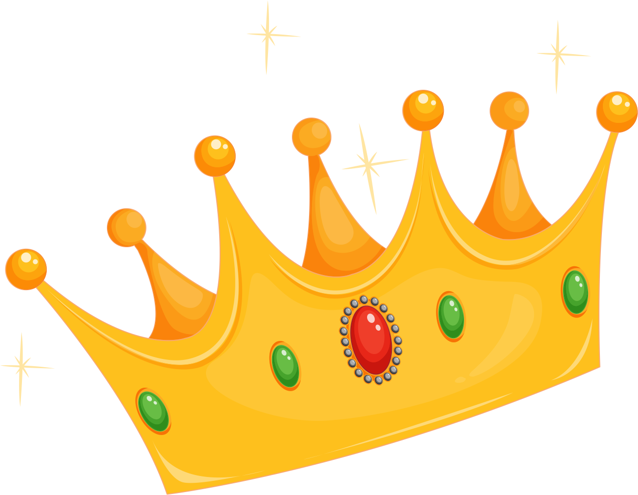 clipart crown pineapple