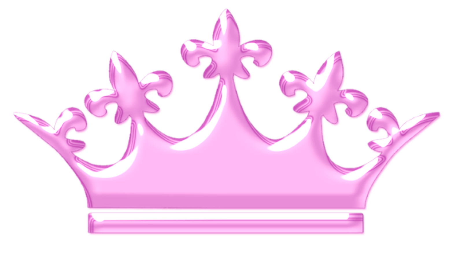 clipart crown pink