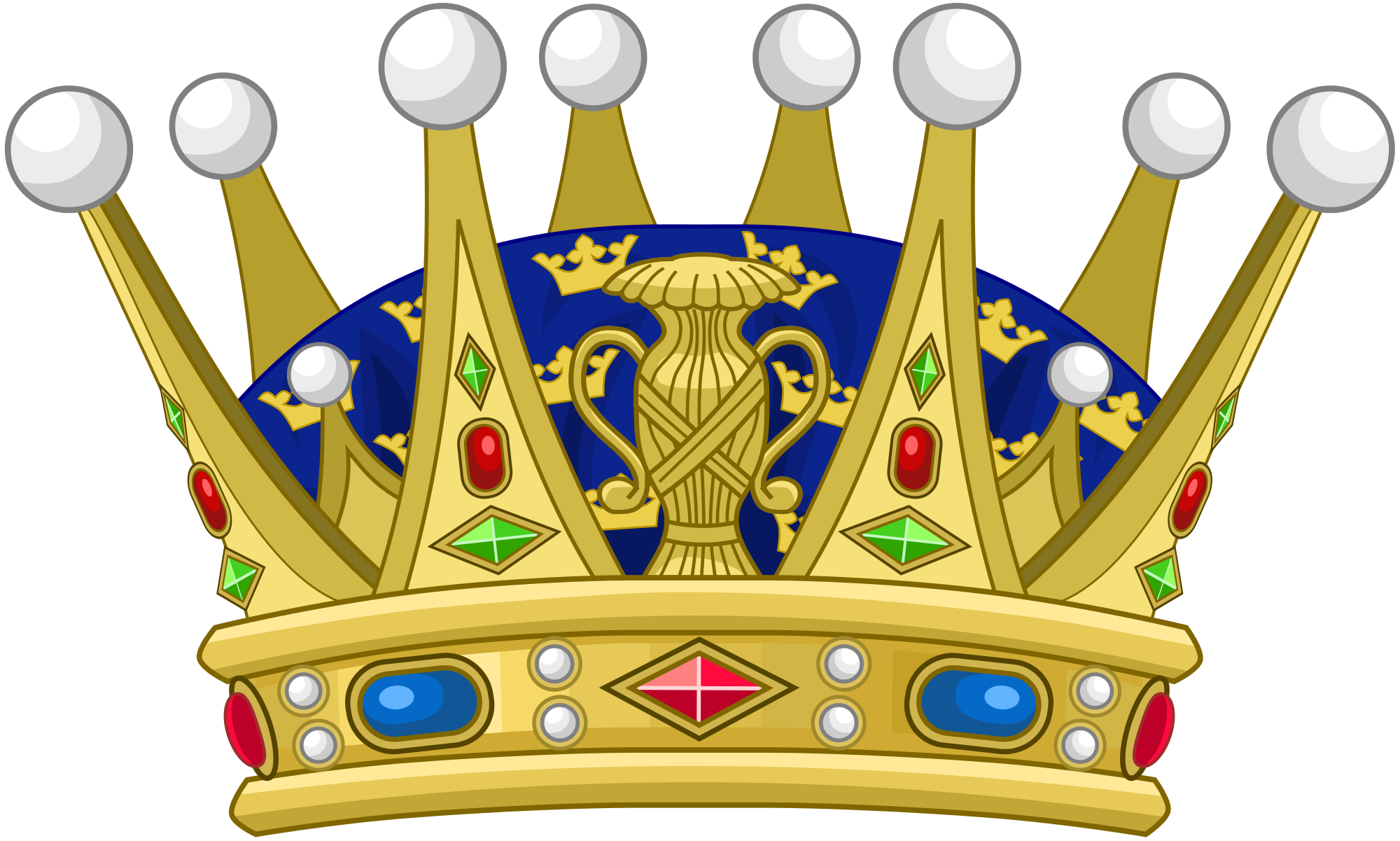 clipart crown prince