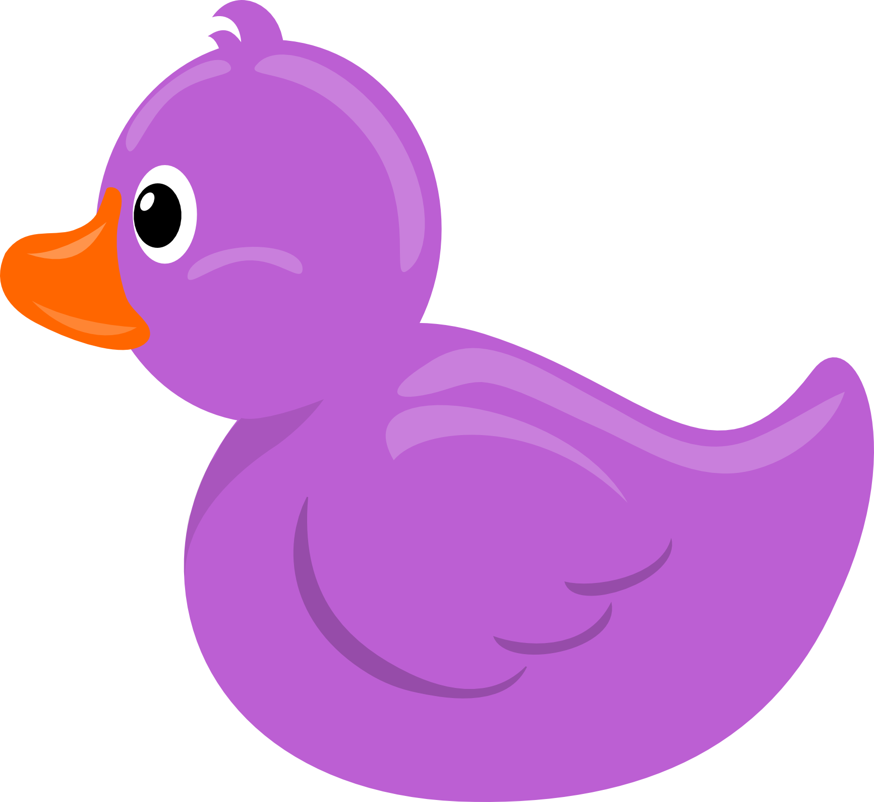 Purple duck pencil and. Duckling clipart duckie
