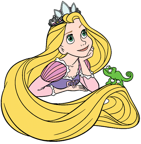 Princess cliparts free download. Rapunzel clipart little