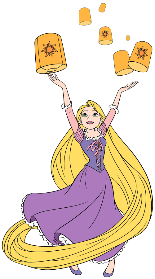 Rapunzel clipart little. Tinkeperi disney princess tangled