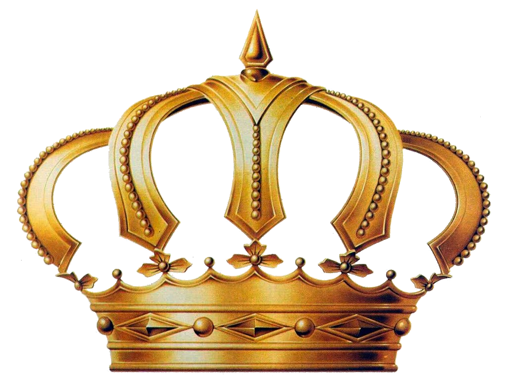 Coroa de rei e. Crowns clipart unisex
