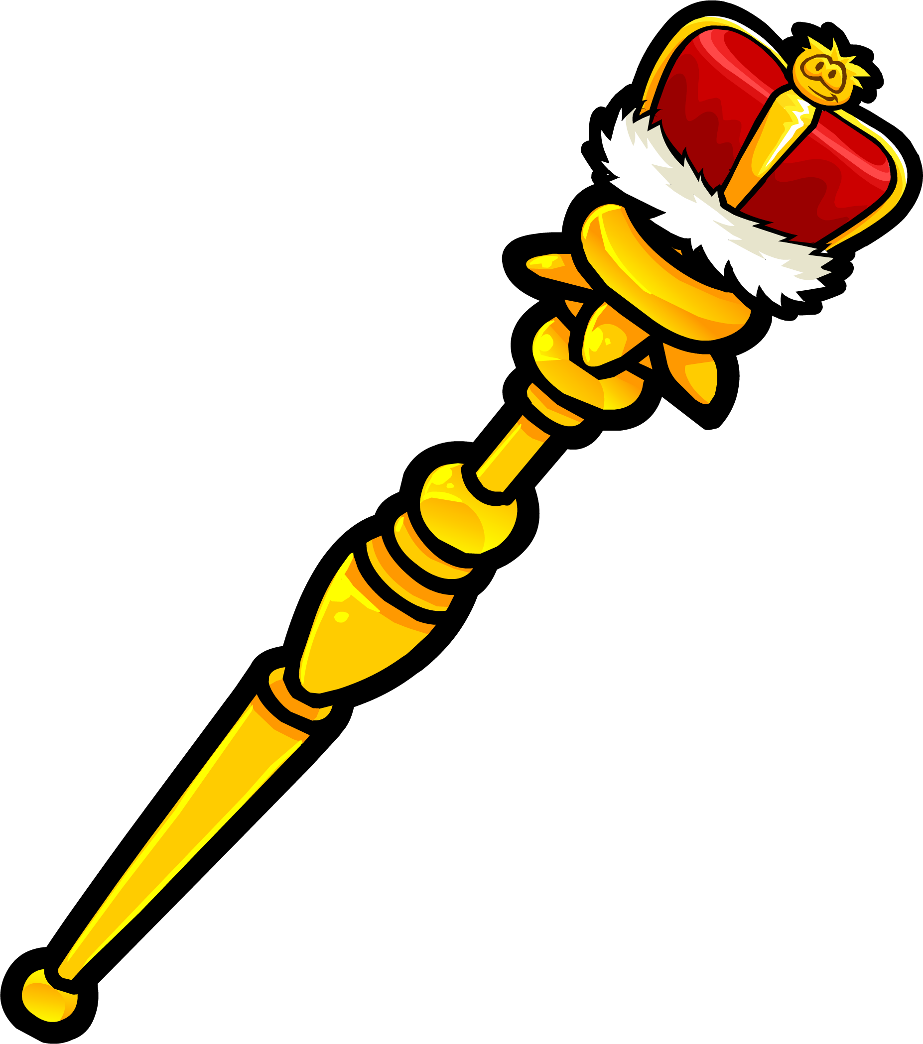 crown clipart sceptre