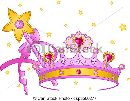 clipart crown scepter