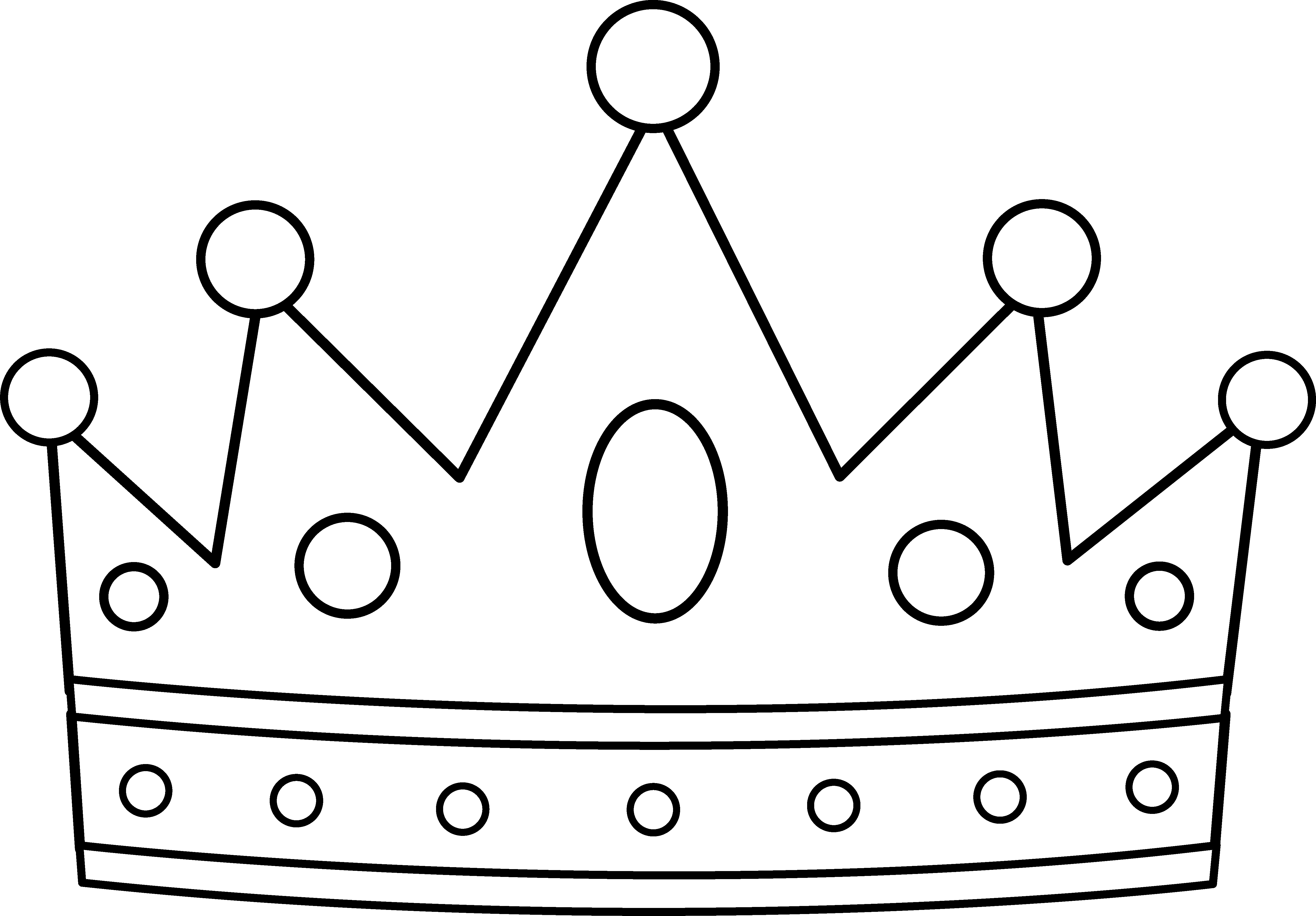 clipart crown template
