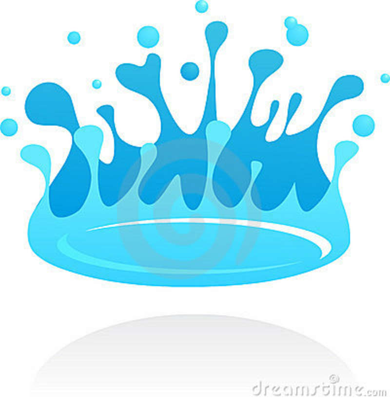 crown clipart water