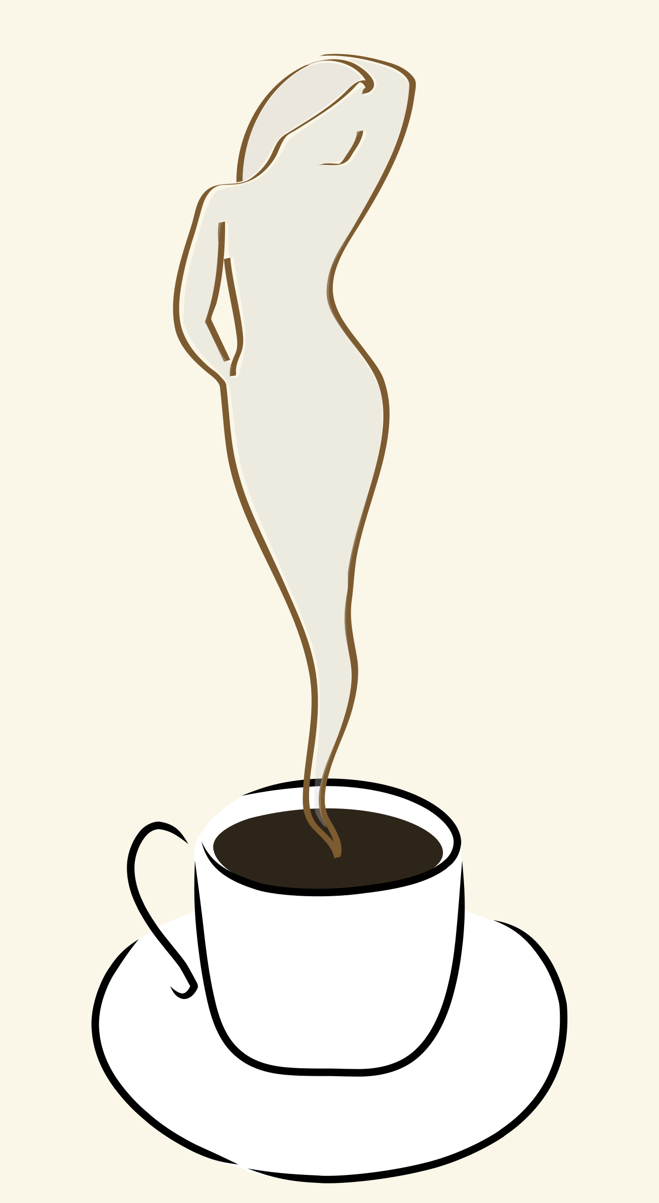 Of black coffee image. Clipart cup big cup