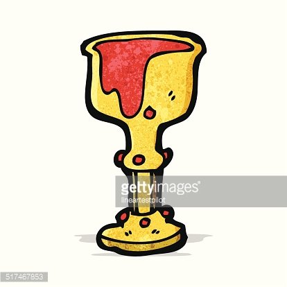 cup clipart blood