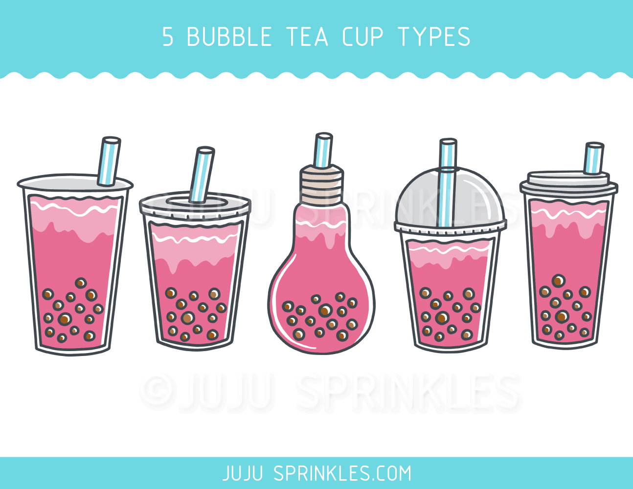 clipart cup bubble tea