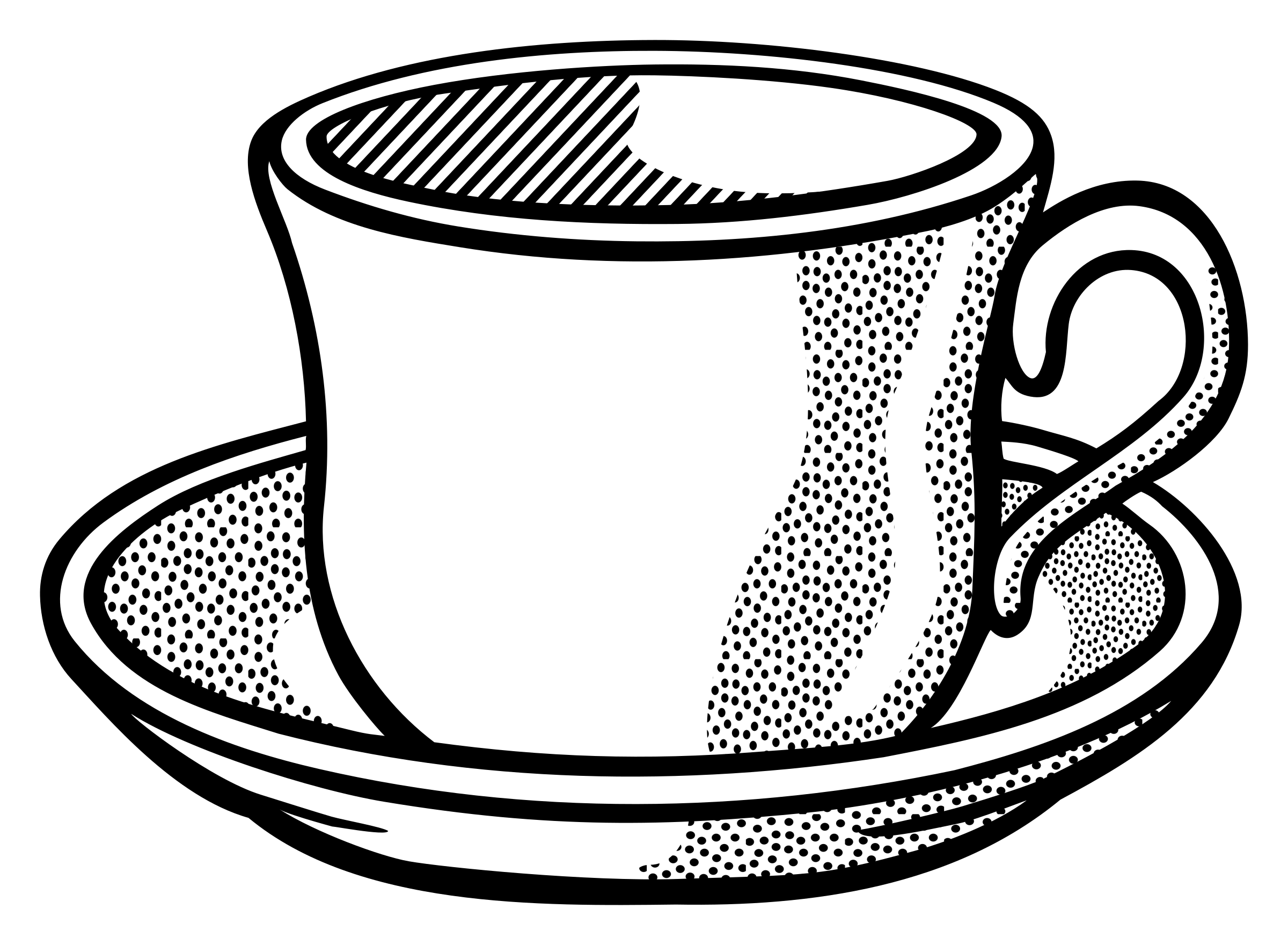cup clipart cupblack
