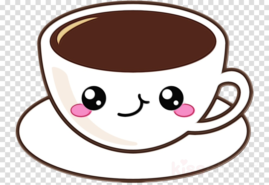 clipart cup coffee face