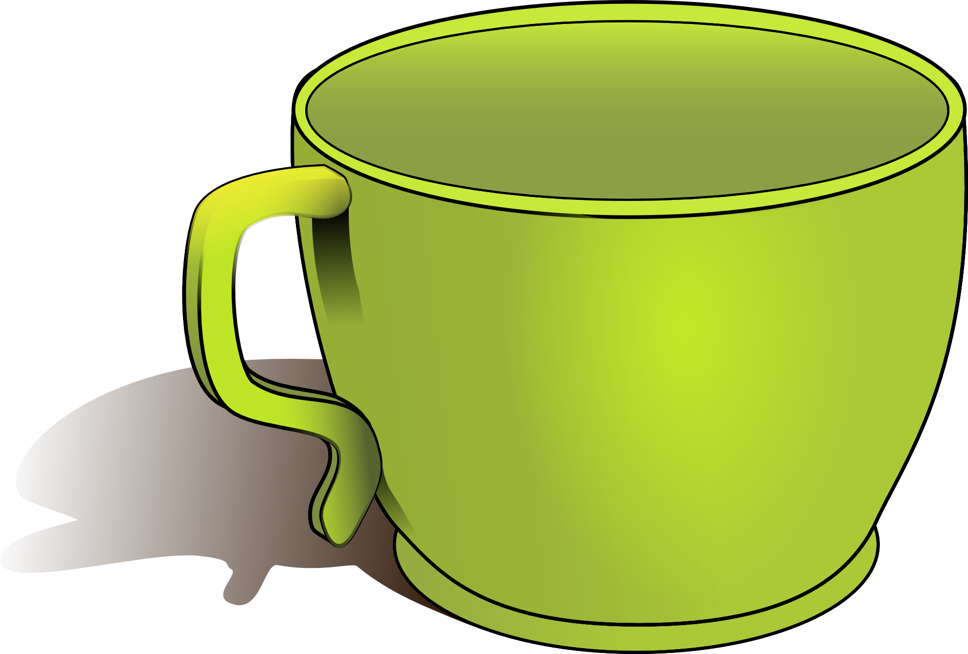 mug clipart cup saucer