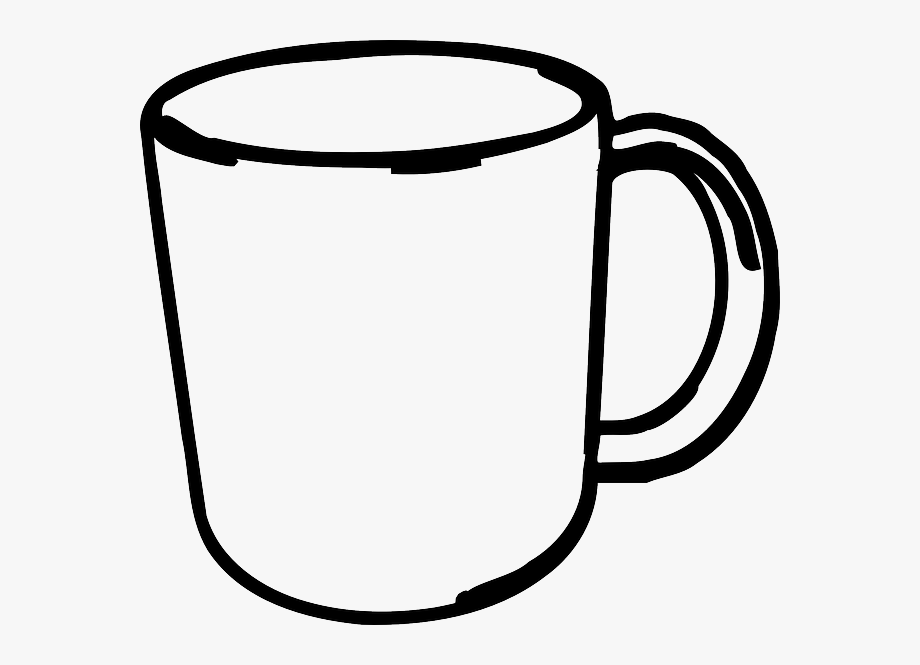 cup clipart drawing