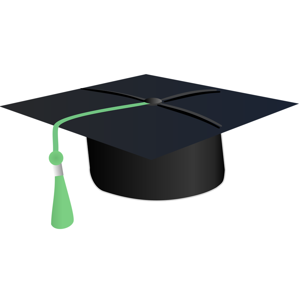 glitter clipart graduation cap