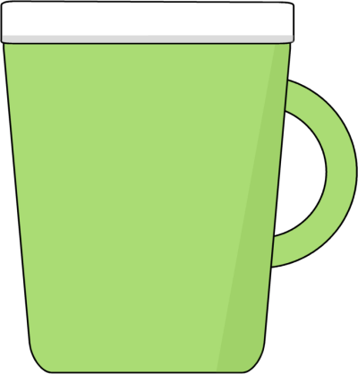 Panda free images . Clipart cup green coffee