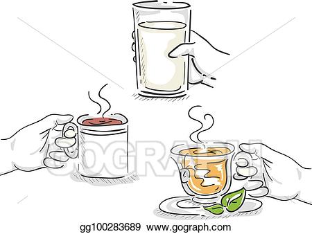 clipart cup hands