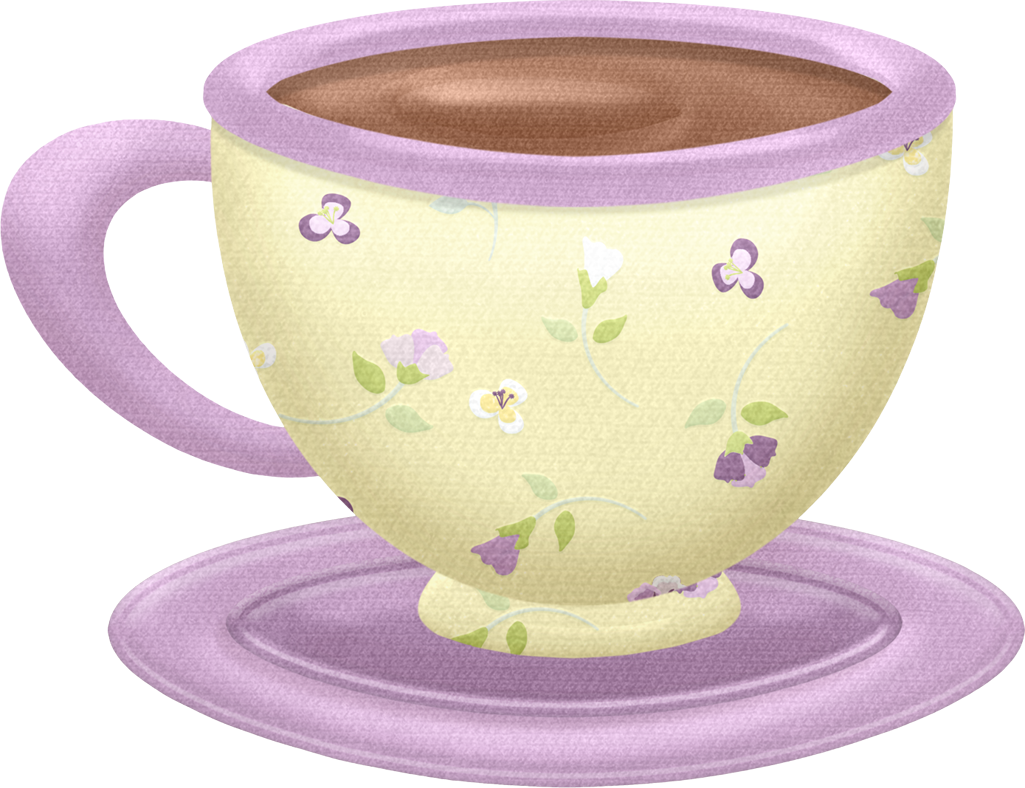 clipart cup high tea