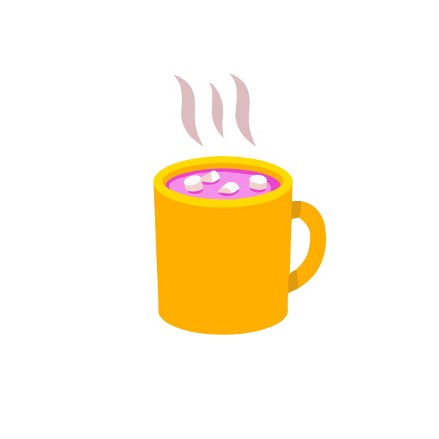 Steaming cup of hot. Whip clipart animation
