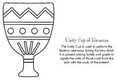 kwanzaa clipart unity cup
