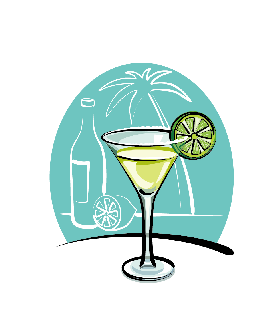Cocktails clipart watercolor. Margarita drawing royalty free