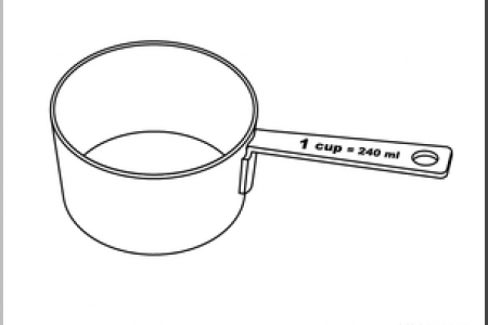 Measuring . Clipart cup measurement