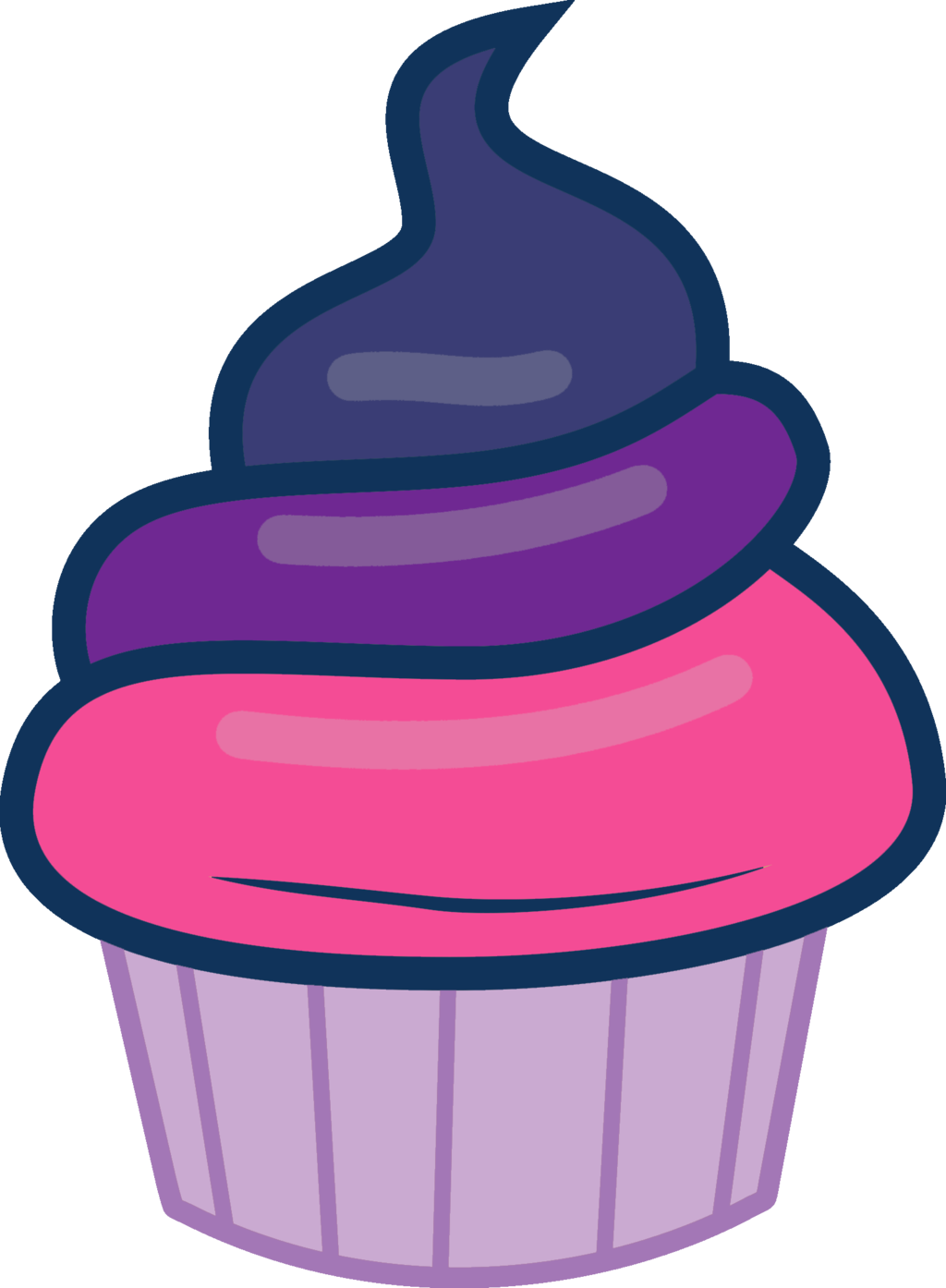 Twilight sparkle cupcake by. Muffins clipart mlp