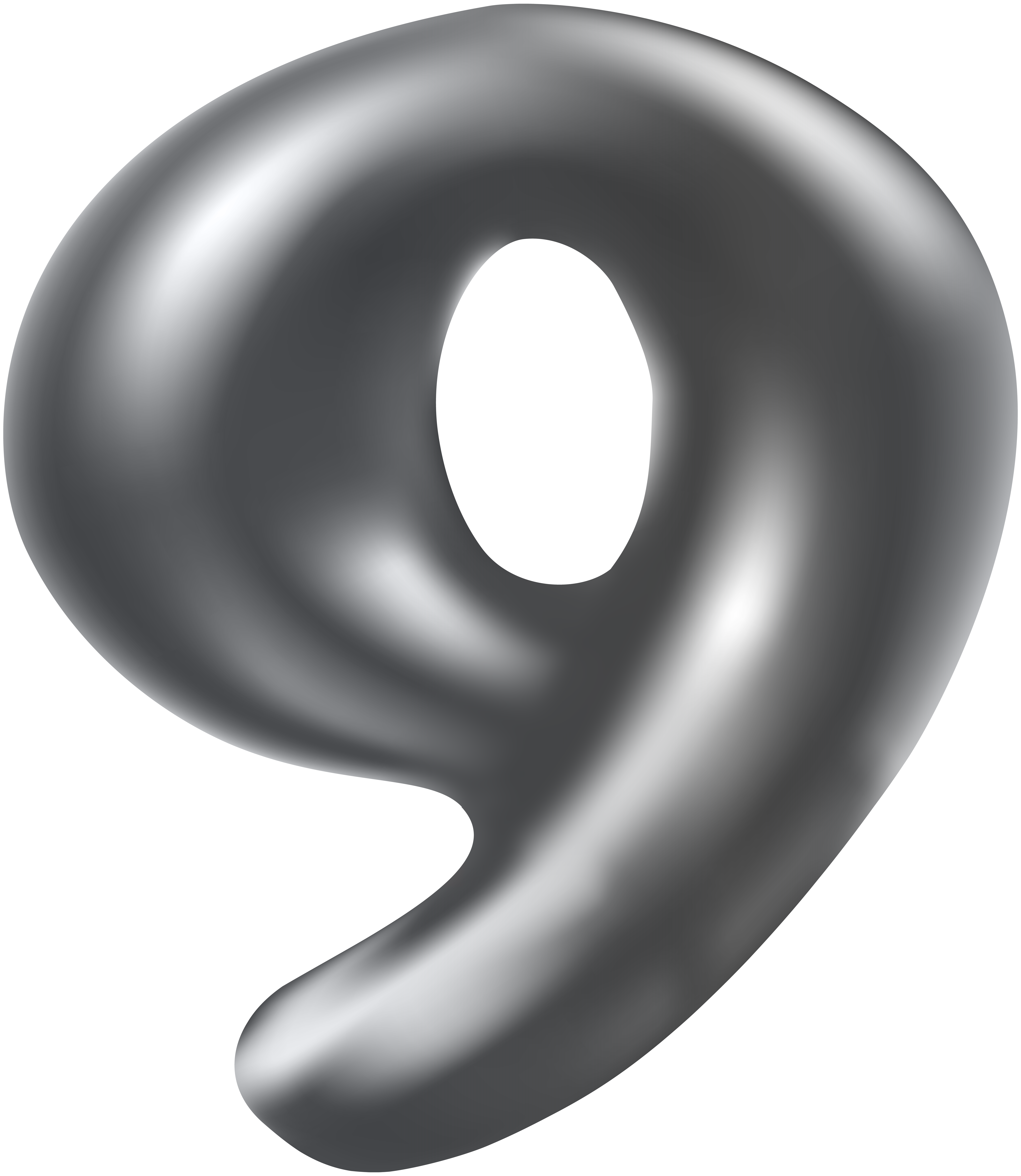 Clipart cup nine. Number silver transparent png