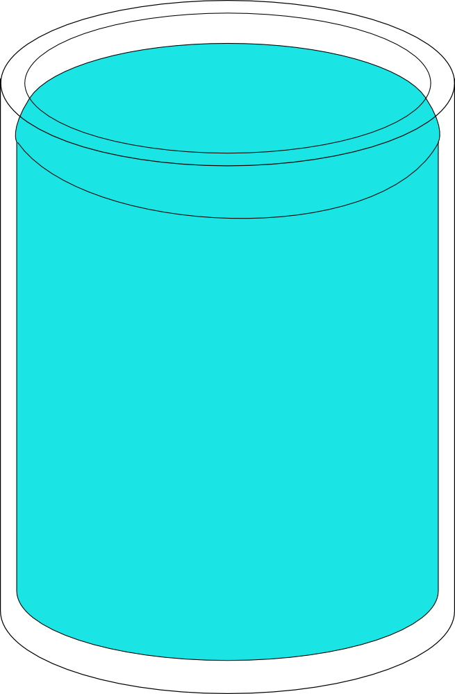 clipart cup ofwater