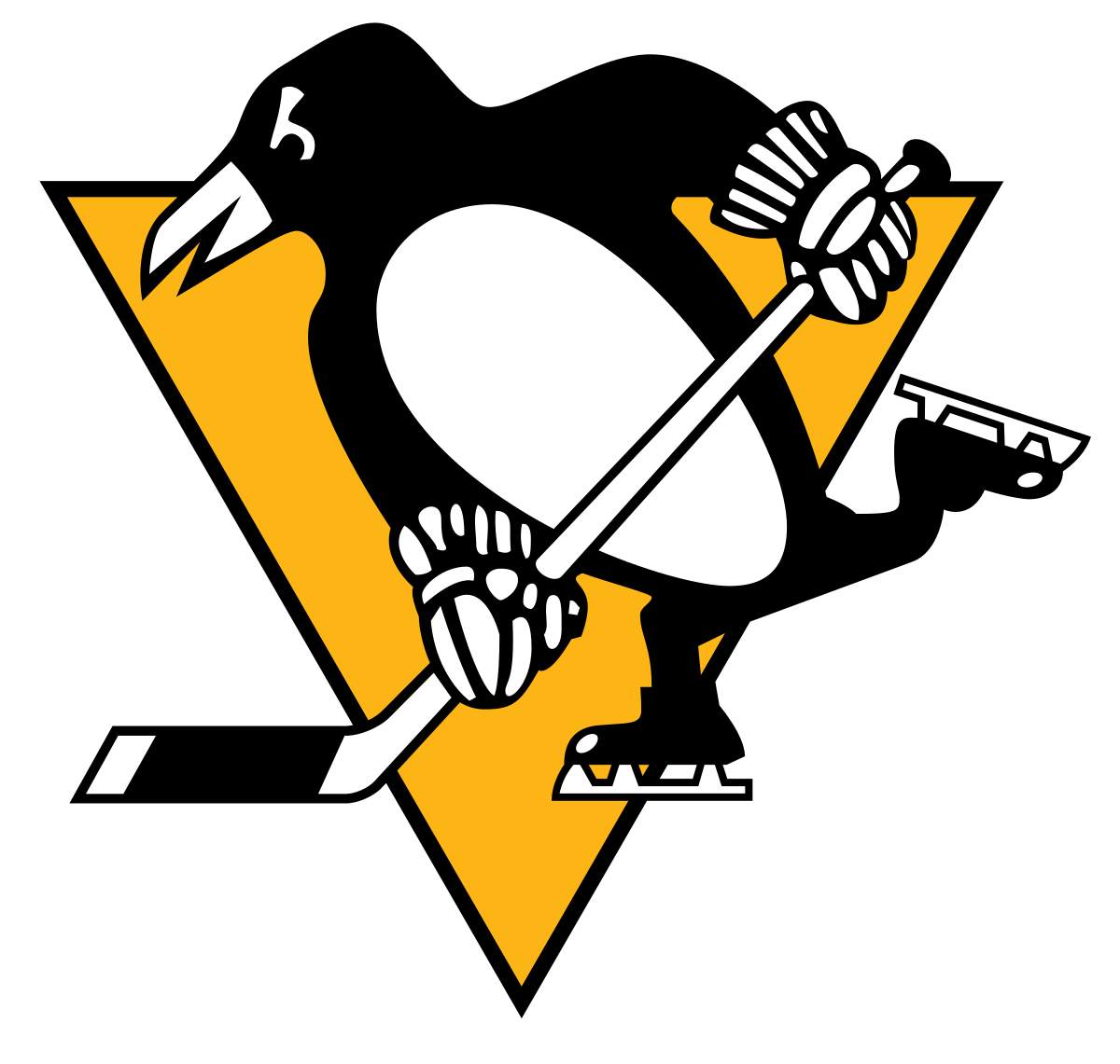 Hockey clipart symbol. Pittsburgh penguins wikipedia coolers