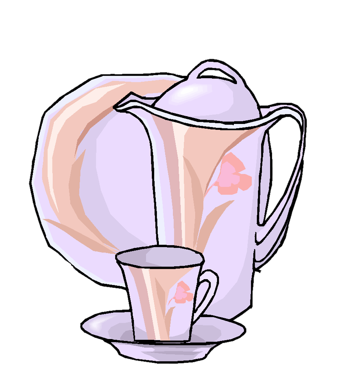 Clipart cup pretty tea cup. Coffee clip art transprent