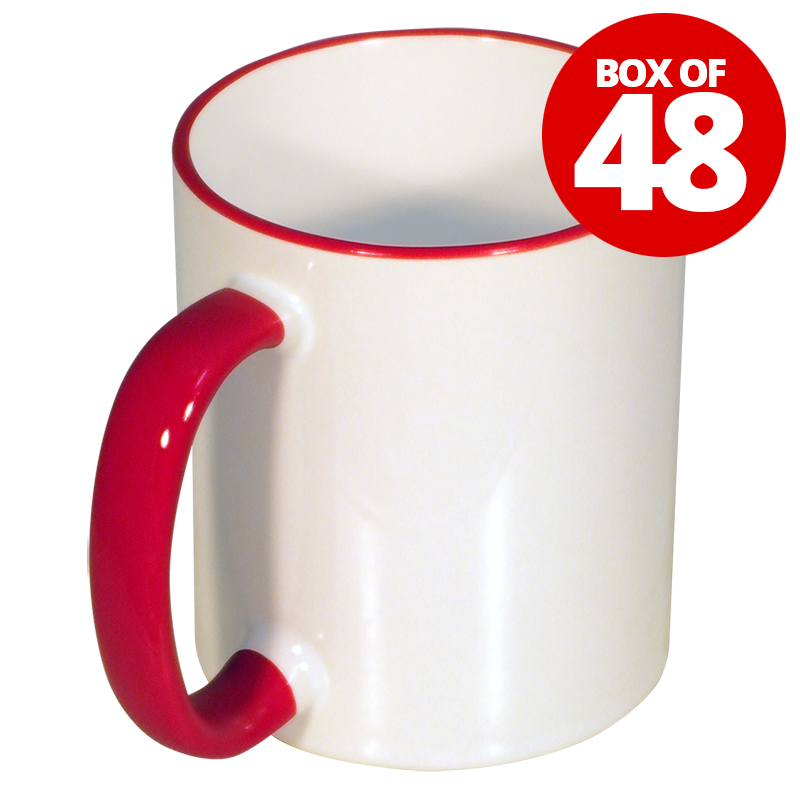 Clipart cup smooth thing. Blank sublimation mugs red