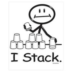 clipart cup stack cup