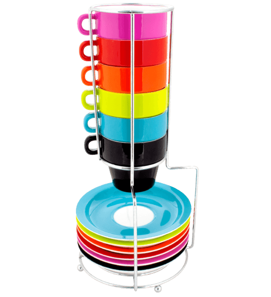 clipart cup stacking