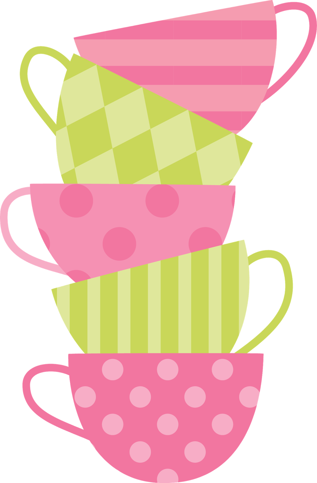 clipart cup stuff pink