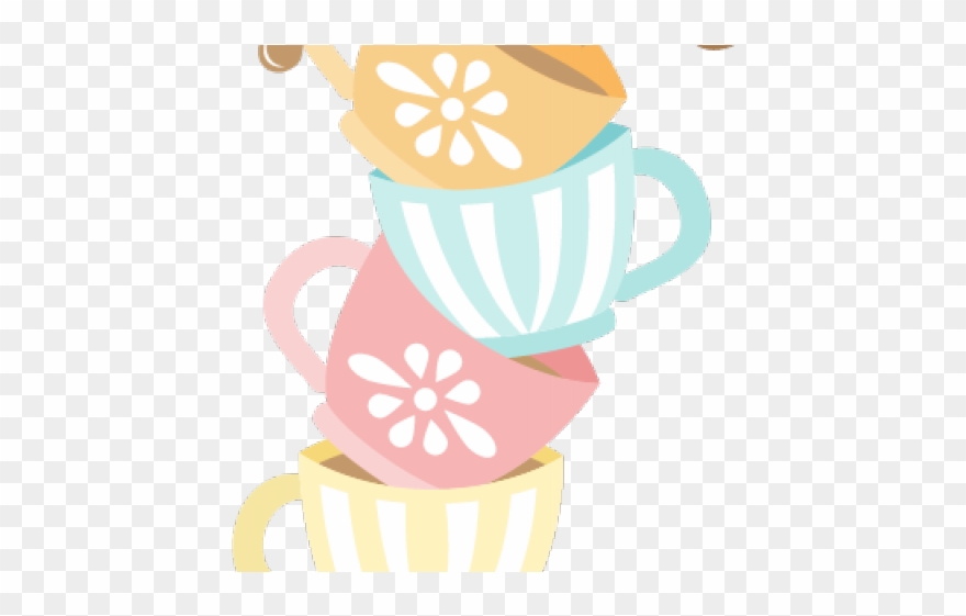 clipart cup tea party