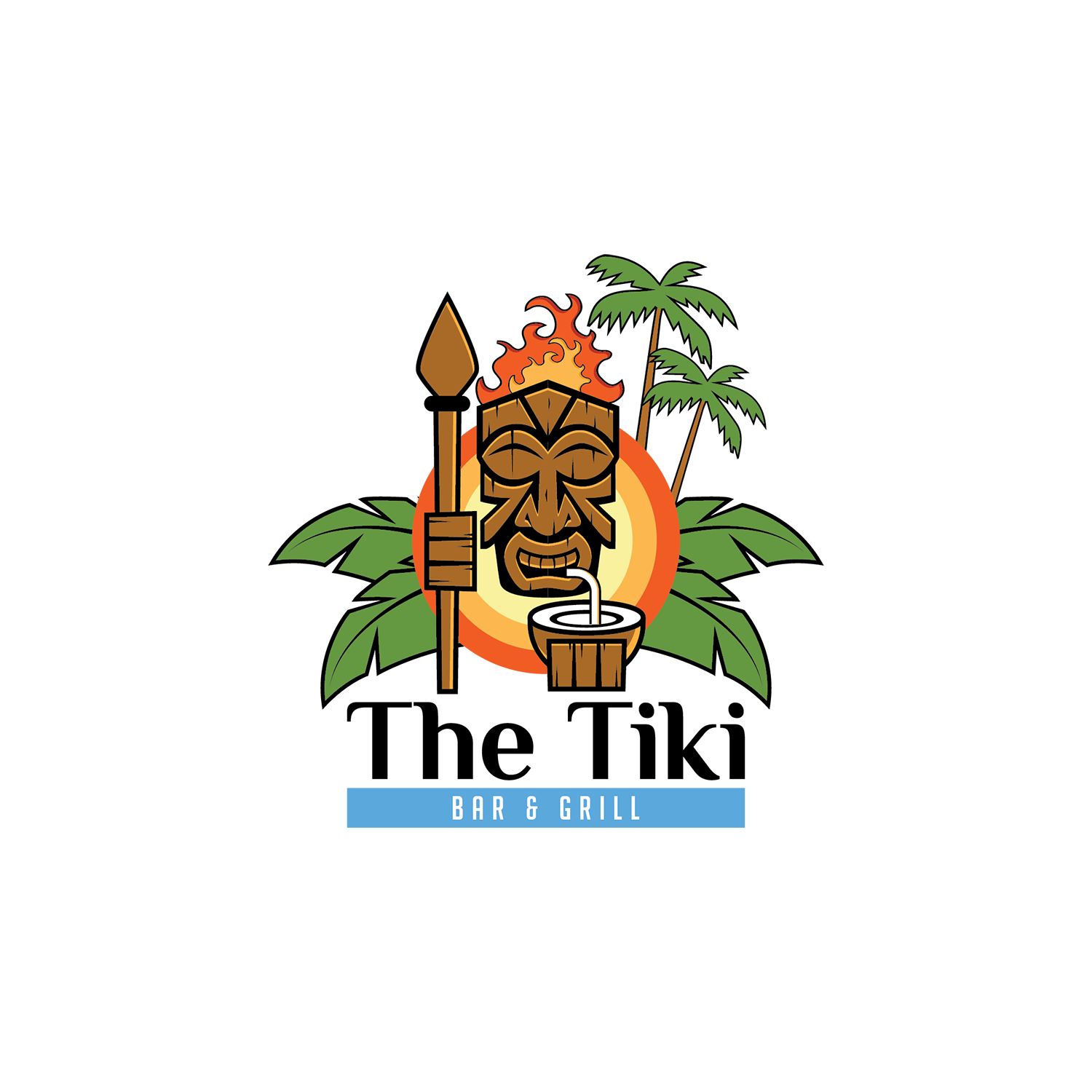 cup clipart tiki