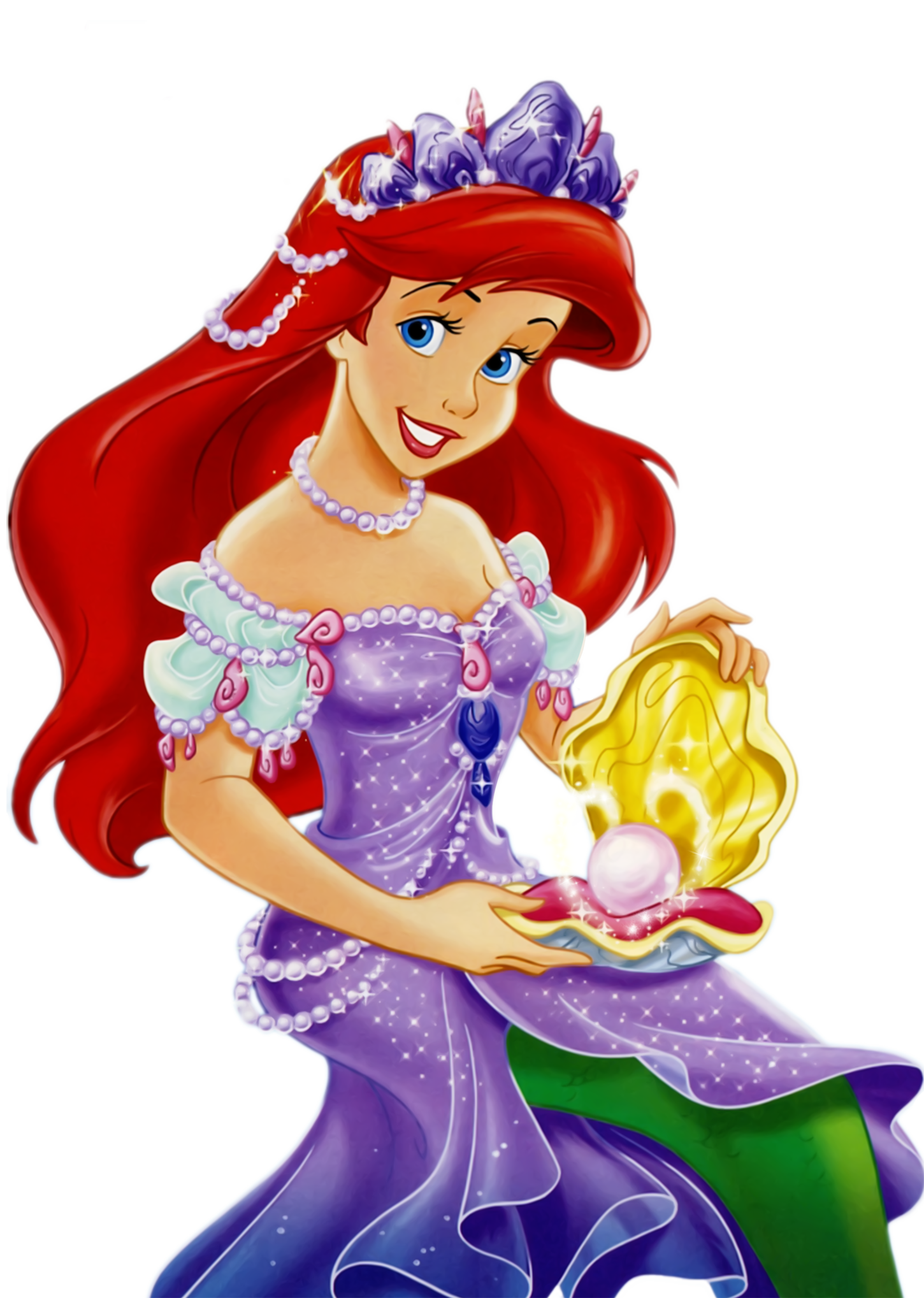 The little mermaid png. Clipart cupcake ariel