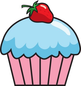 clipart cupcake cartoon