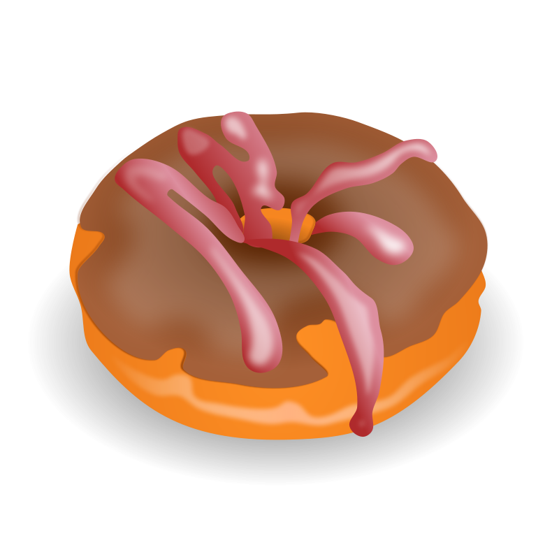 clipart cupcake donut