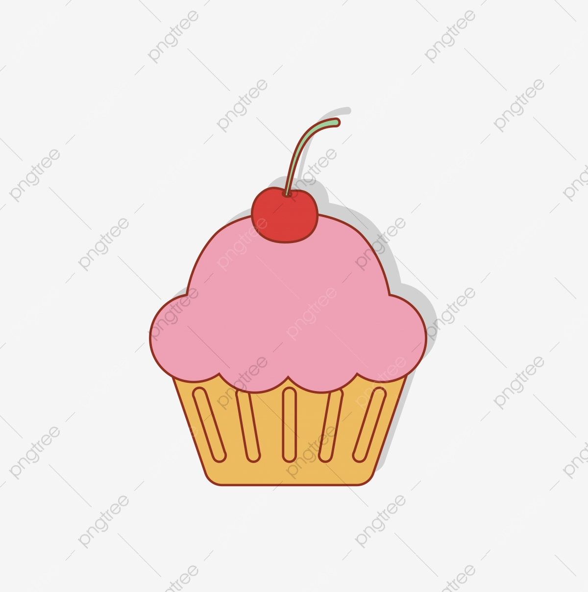 clipart cupcake food