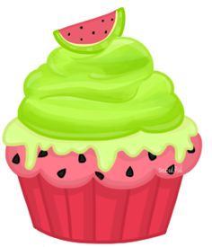 Cupcake clipart fruit. Free download clip art